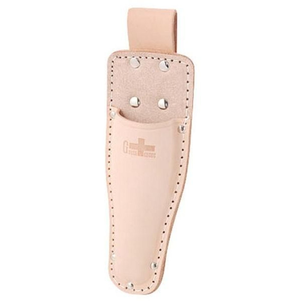 アークランズ GREENCROSS 牛ヌメ革製 剪定ケース（芽切兼用型） 型入立型1丁入 GP&minus;17, 牛ヌメ革製 , 235ｍｍ&times;幅75ｍｍ&times;高さ35ｍｍ