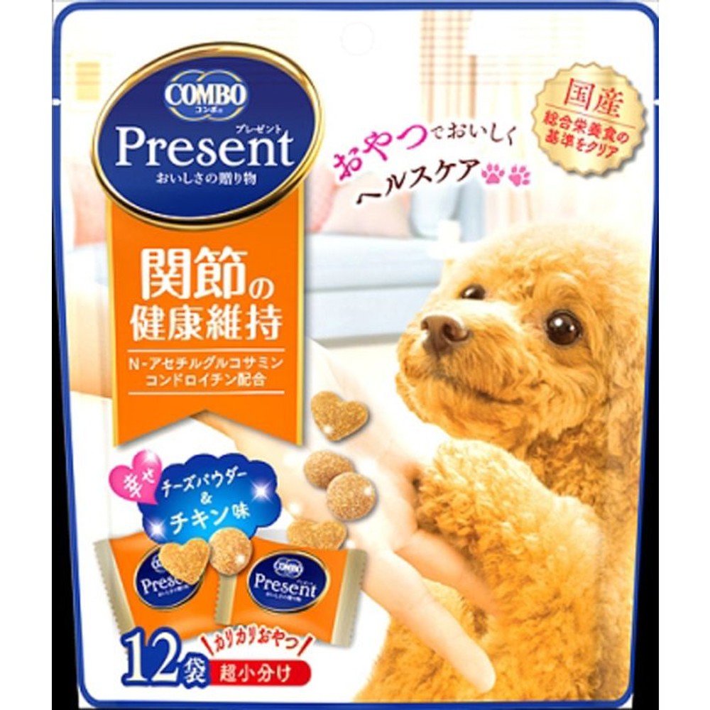 日本ペット　プレゼントドッグおやつ　関節の健康維持　36ｇ, 関節の健康維持, 36g