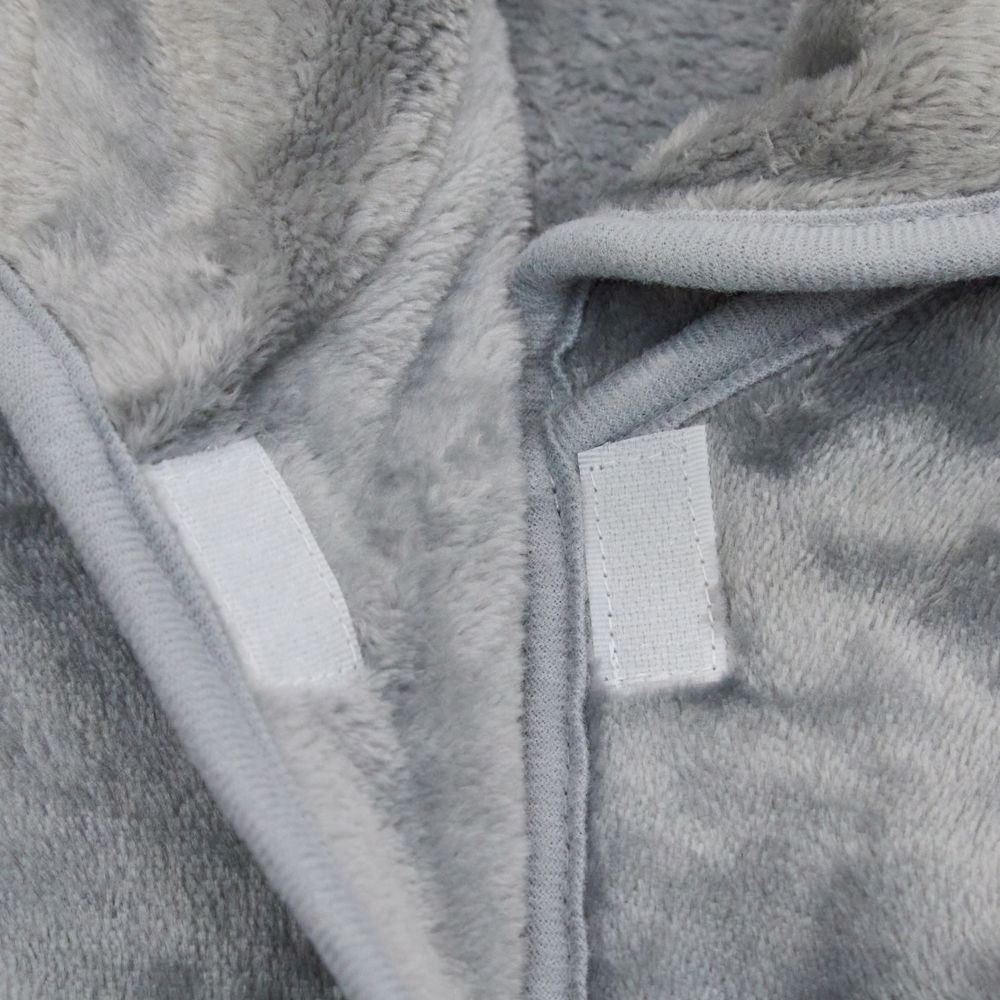 WIZ'A　ウィザ　毛布のような肩当て　グレー, グレー, フリーサイズ