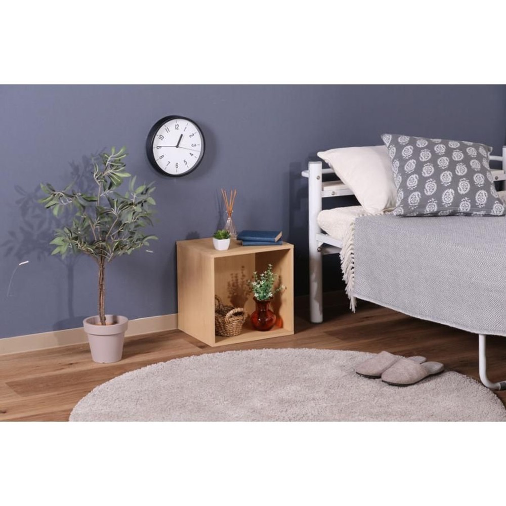 キューブボックス【メーカー直送 代引不可】, ホワイト, 1段