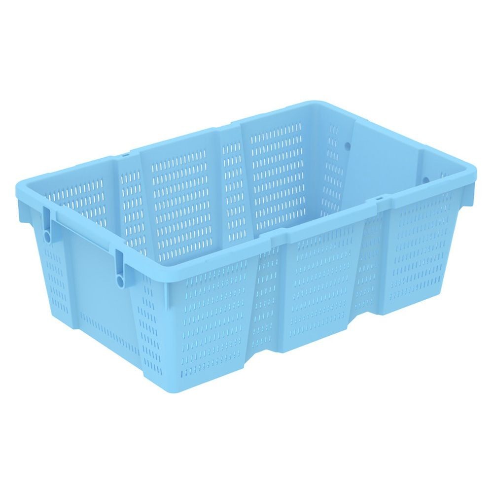 サンコー サンテナー A#27 ライトブルー 102730-00 ×10個セット【メーカー直送・代引不可】【法人限定】, ライトブルー, 10P