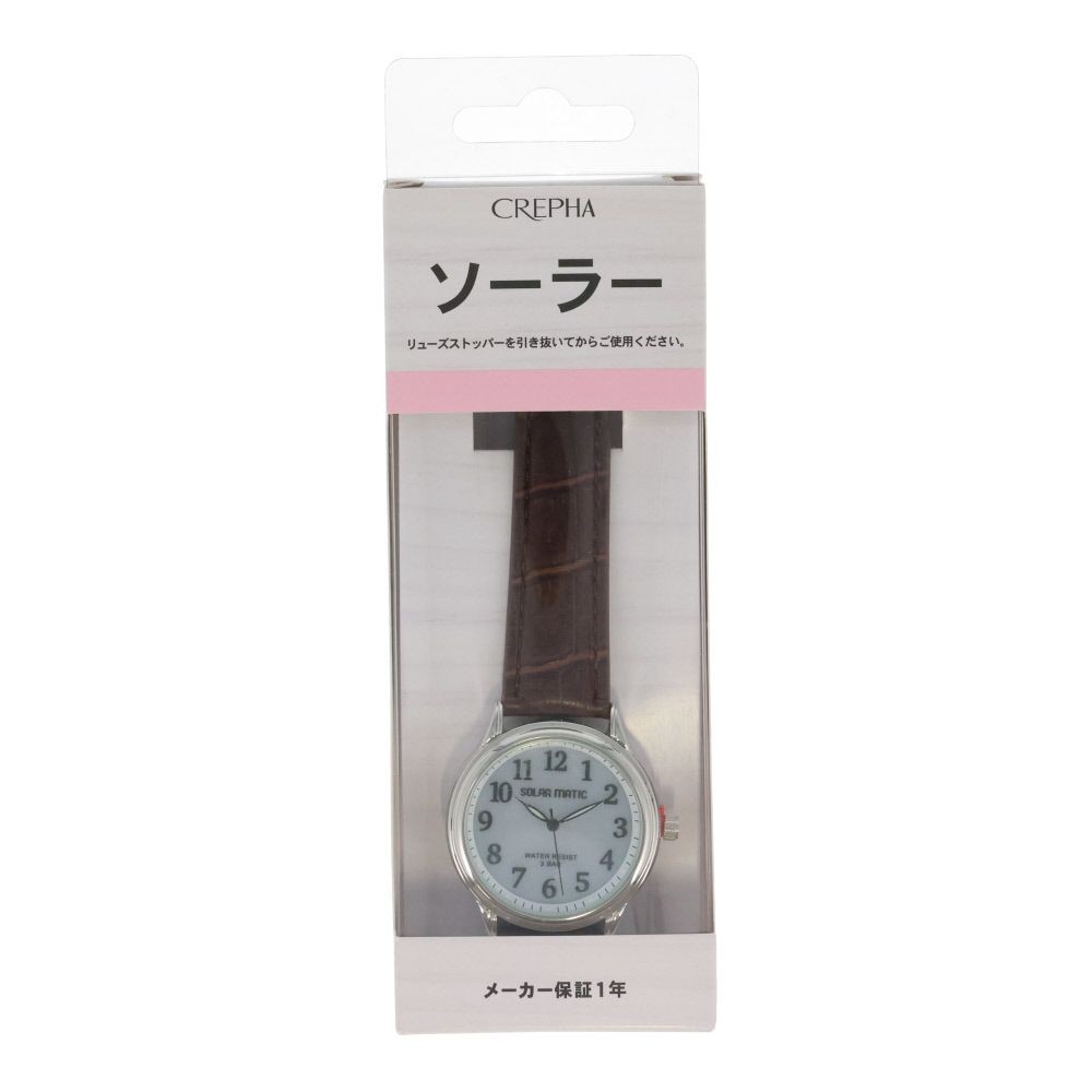 クレファー　ウォッチ, ブラウン, メンズ