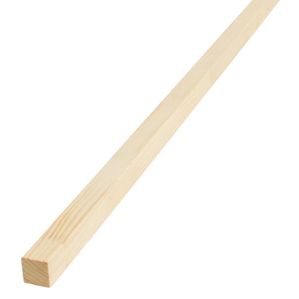 パイン加工材　約長さ１８２０mm 厚さ２４ｍｍ 幅２４ｍｍ, 厚さ24(24), 24mm