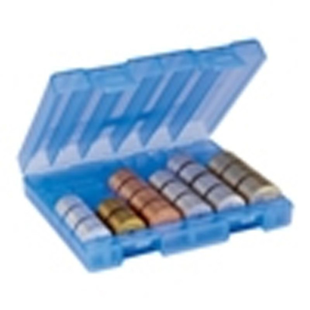 オープン　コインケースブルーＭ―650, ブルー, 50枚収納