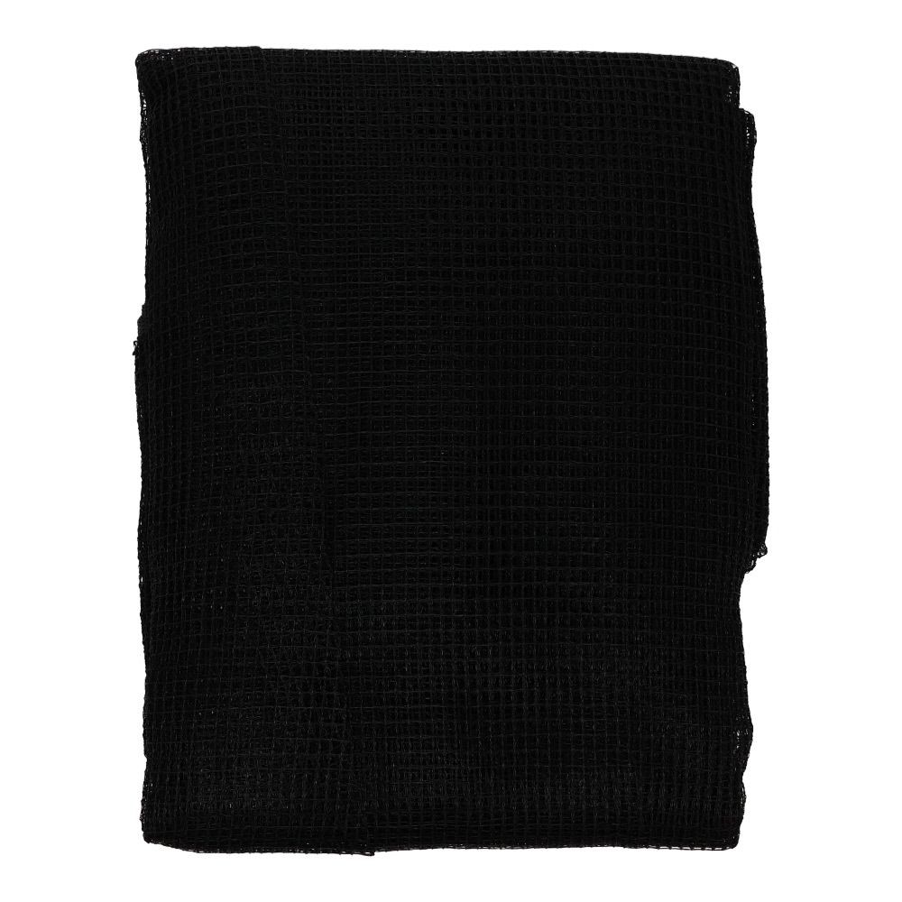 多目的ネット　4ｍｍ目　ハトメ付き　1Ｘ5ｍ黒, ブラック, 1&times;5m