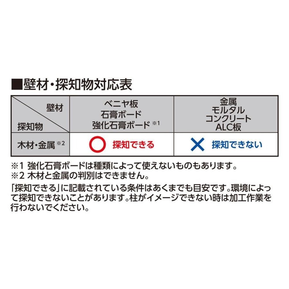 シンワ測定 下地センサー Home 79151, 赤, 幅54&times;奥35&times;高136mm