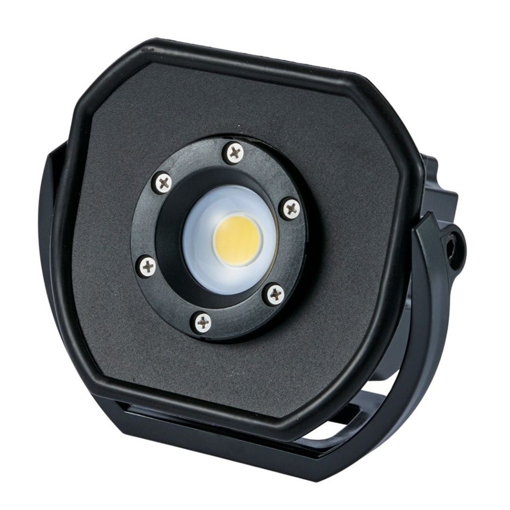 長輝LITETEC 充電式LED投光器 33Ｗ PO-31, ブラック, -