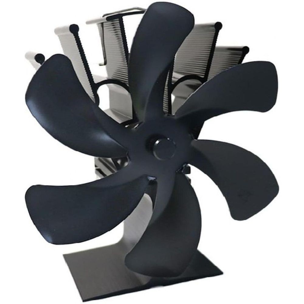 ストーブecoファン2 ND-SEF02, ブラック, 幅170mm&times;奥行104mm&times;高さ198mm