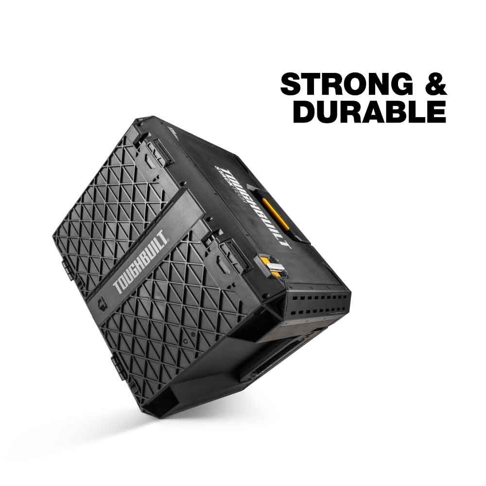 TOUGHBUILT（タフビルト）STACK TECH(スタックテック) 　ツールボックス70　TB-B1-B-70, ブラック, TB-B1-B-70