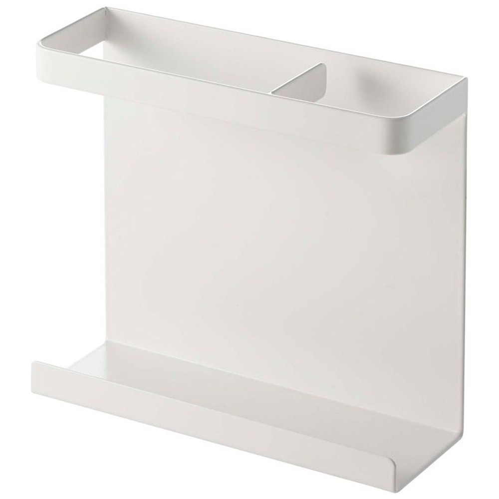 マグネットラップホルダー　プレート　ホワイト, ホワイト, 耐荷重1kg