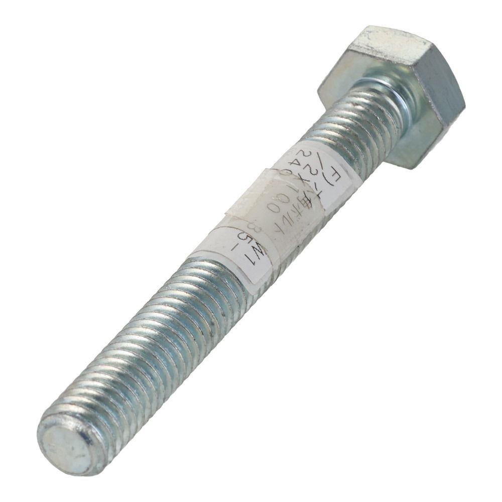 六角ボルト　メッキ　押ねじ　Ｗ１／２&times;１００, 押ねじ, W1／2&times;100