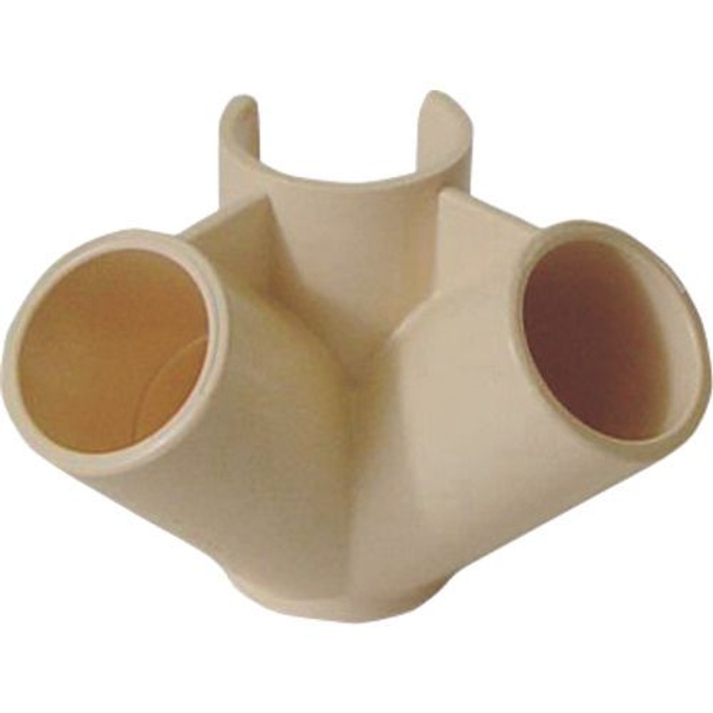 YAZAKI 矢崎化工 イレクタープラスチックジョイント J-114 S すじかい用 Φ28用, アイボリー, J-114 S