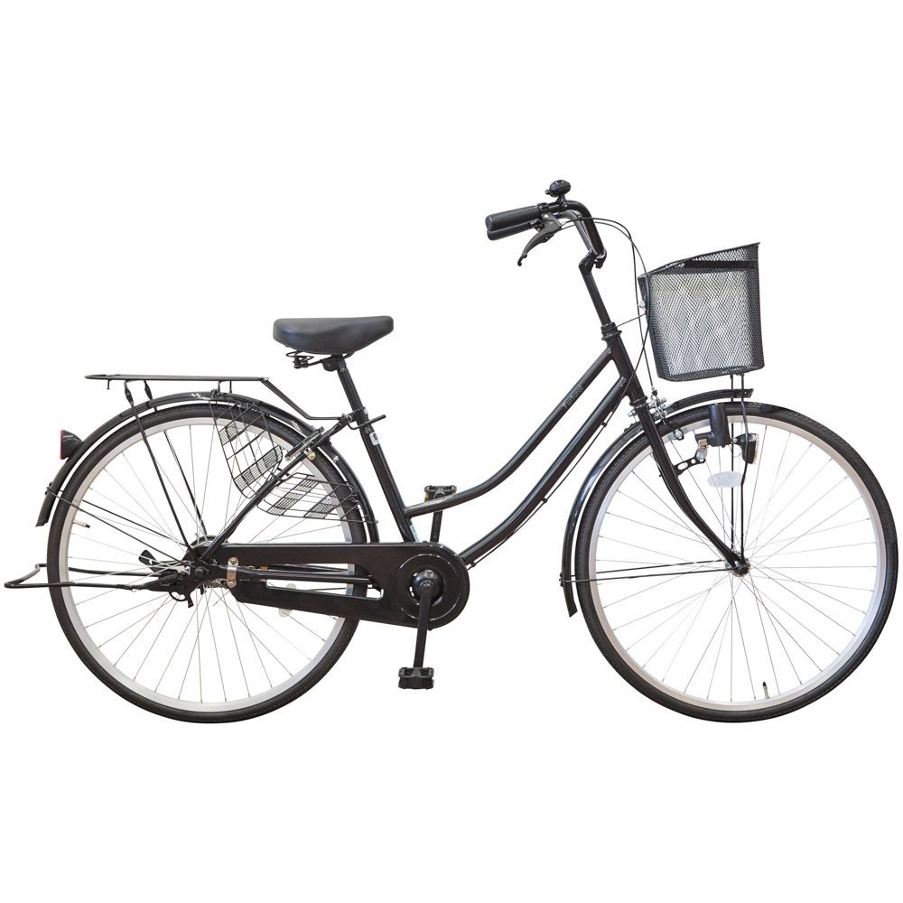 ２６インチ軽快車　フルフラール ２６１, ブラック, 26インチ