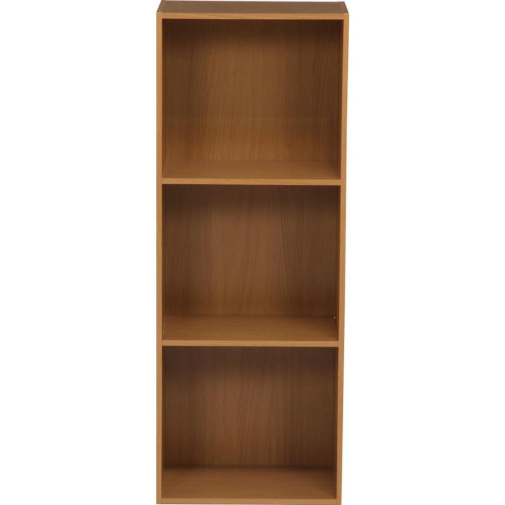 カラーボックス3段　Ａ4対応【メーカー直送・代引不可】, ナチュラル, 3段