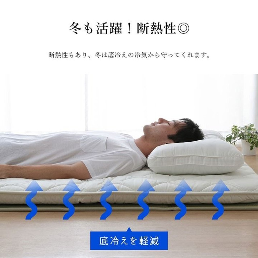 畳マットレス い草 ユニット 畳 軽量 抗菌防臭 消臭 防音 断熱性 お手入れ 約100&times;200cm【メーカー直送・代引不可】, い草, 100&times;200cm