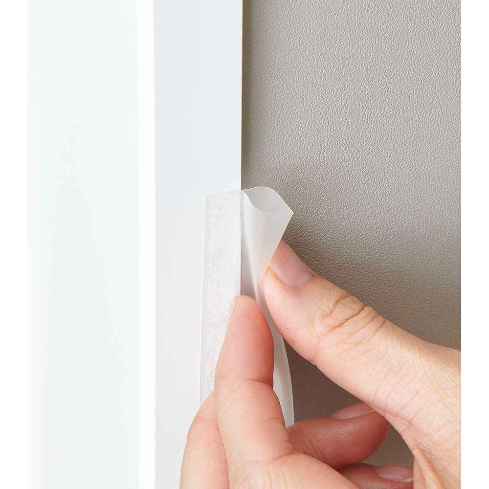 すき間風チューブクッション　２．４×８００ｃｍ, 半透明, 2.4×800