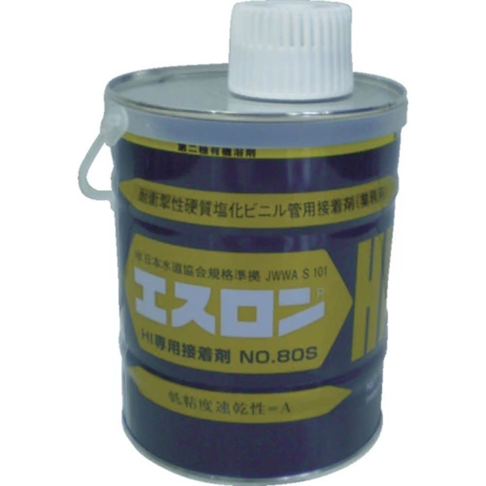 積水化学工業  エスロン接着剤 HI No.80S 1kg, 透明, 1kg