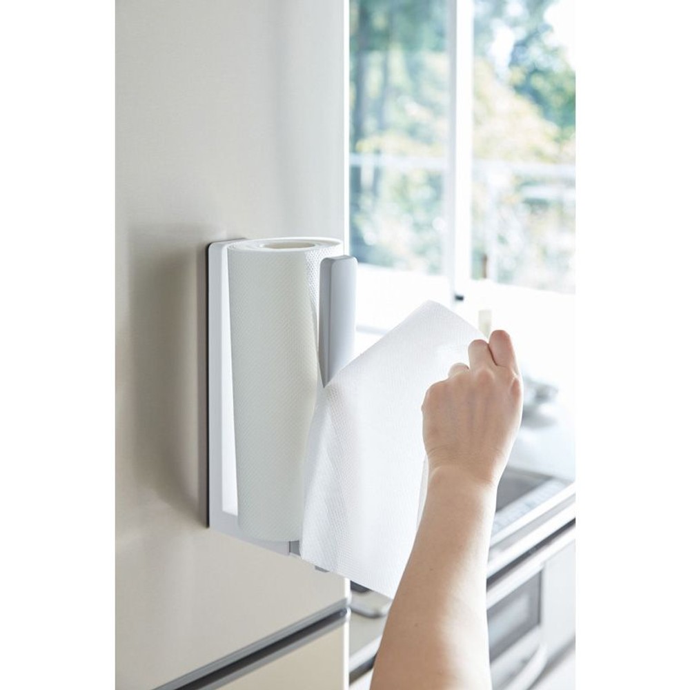 ストッパー付マグネットキッチンペーパーホルダー　プレート, その他カラー１, その他サイズ１