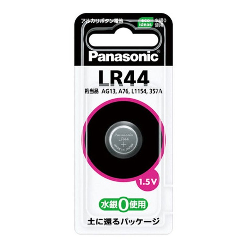 ＰＡ　アルカリボタン電池　ＬＲ44Ｐ, 1.5V, 1個入り