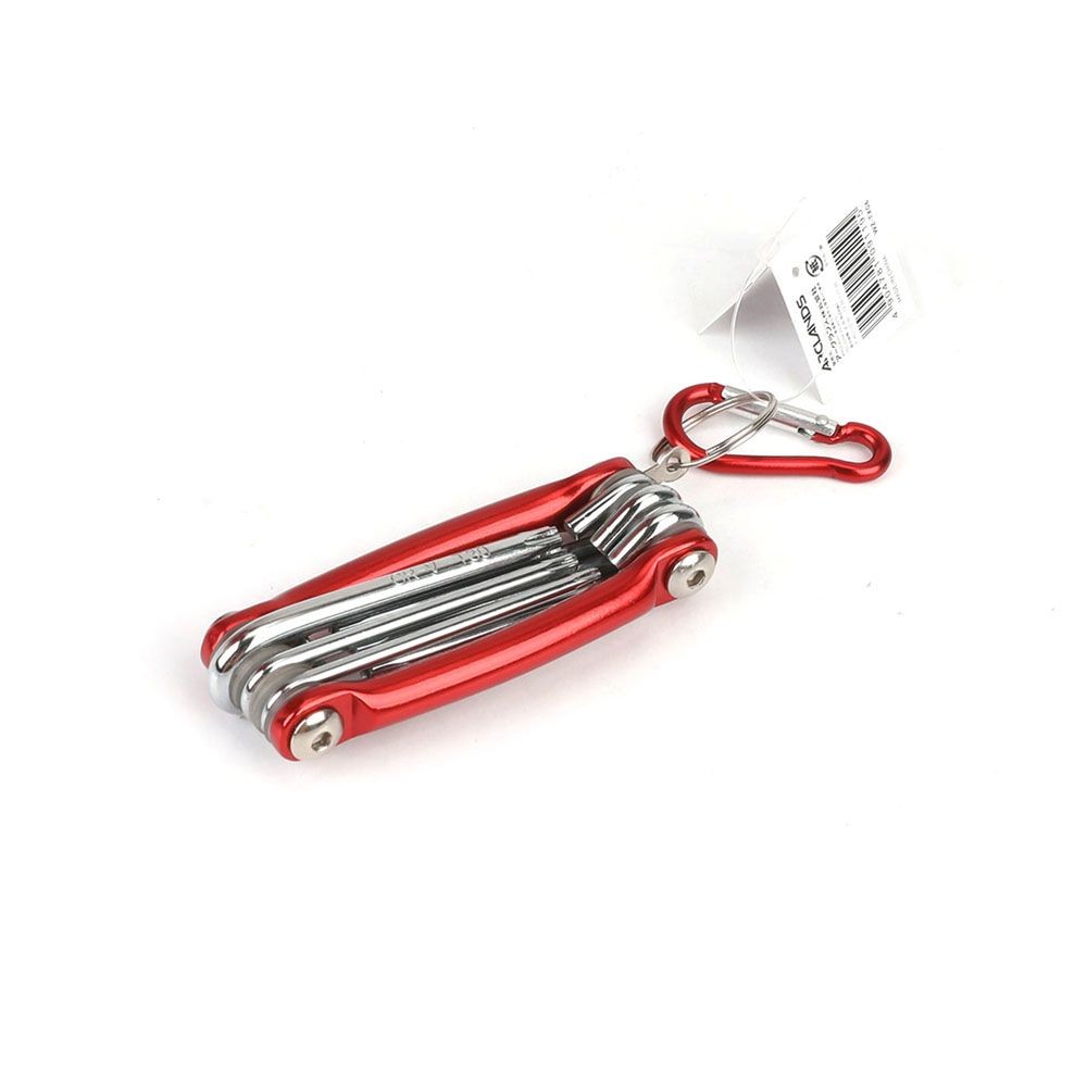 ウイザ WIZ'A  カラビナ付ヘックスローブセット, レッド, ヘックスローブセット
