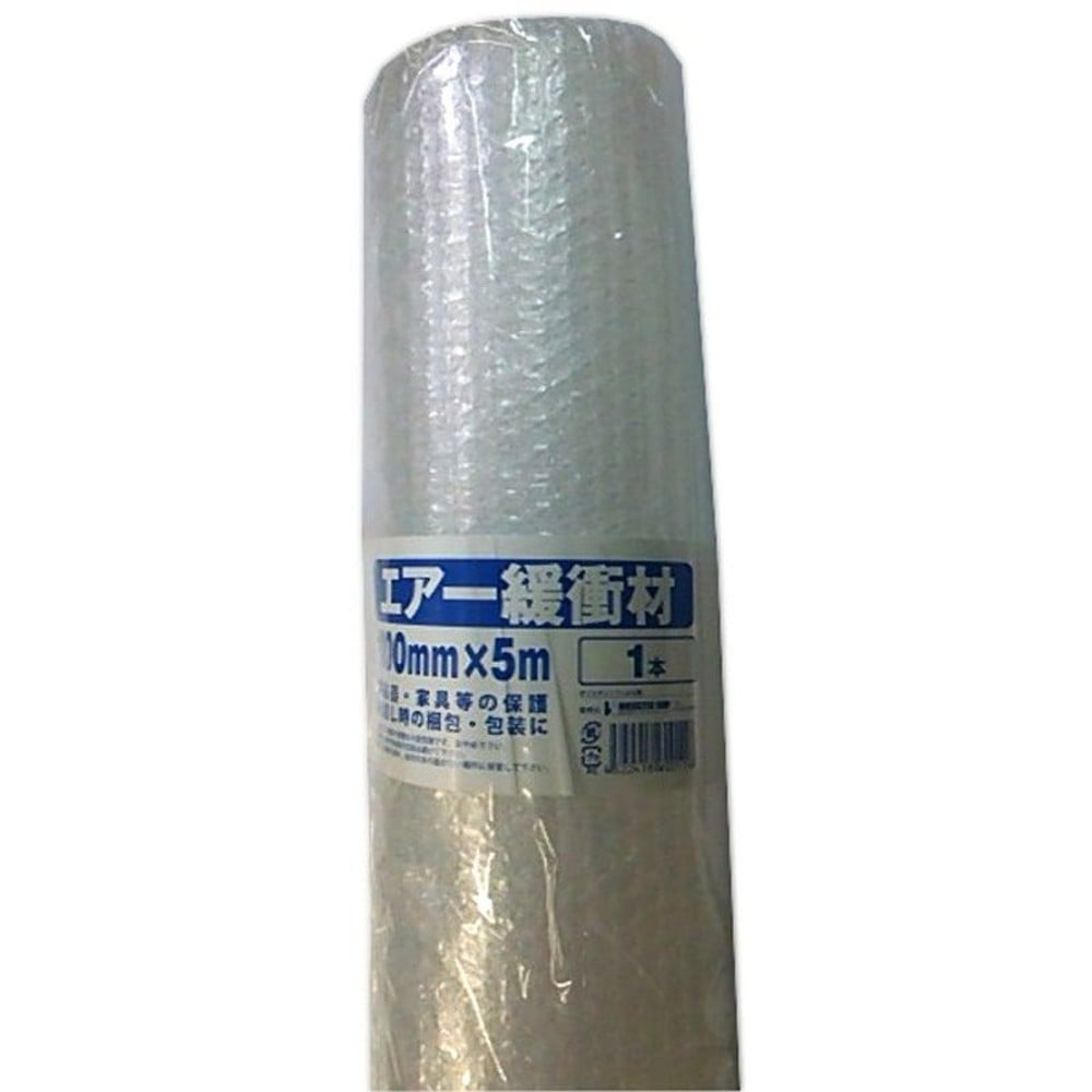 エアー緩衝材　1000ｍｍｘ5ｍ, クリア, 5m