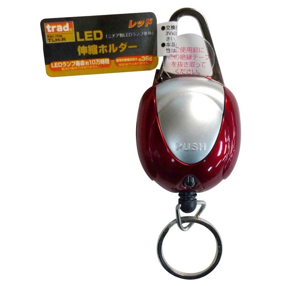 trad ＬＥＤ伸縮ホルダー　TLH, レッド, -