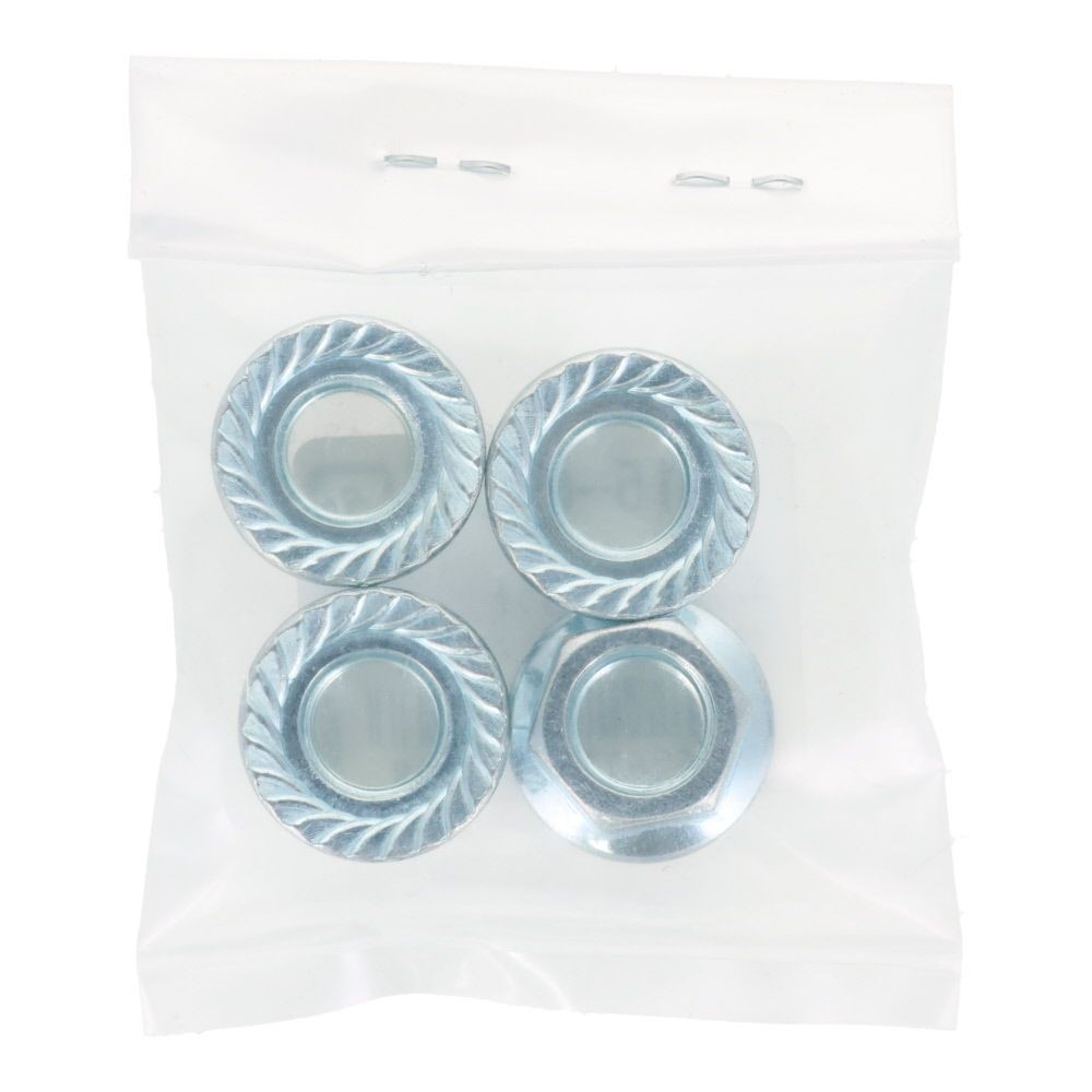 ＯＨＳＡＴＯ　ユニクロ　フランジナット　セレート付　Ｍ１０, ステンレス, M10