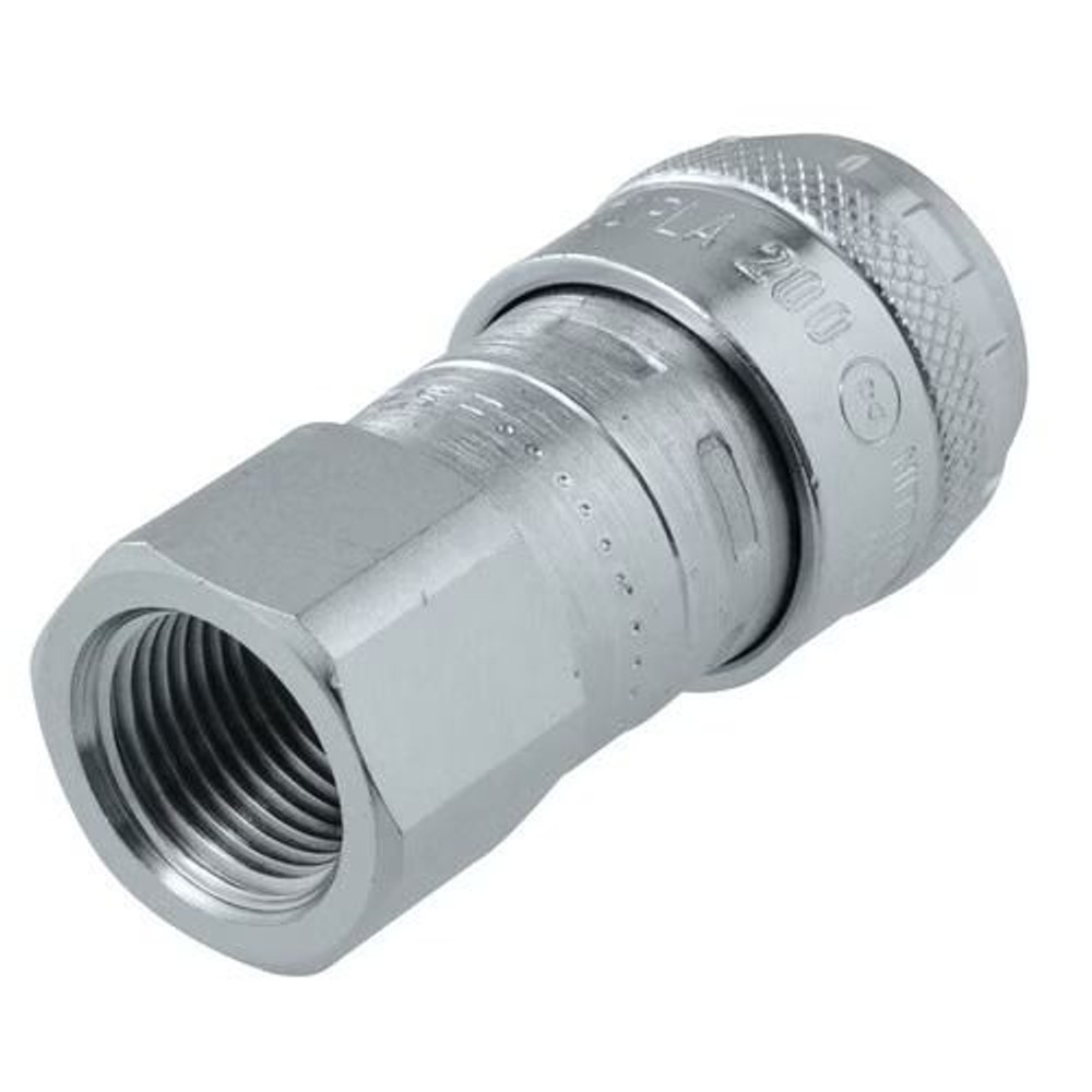 日東工器 ハイカプラ ソケット 200-30SF, シルバー, 200-30SF