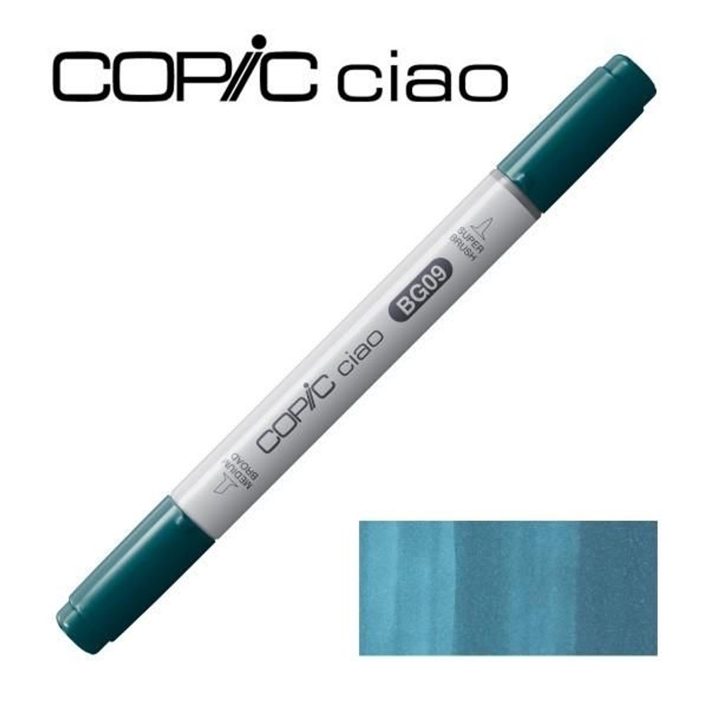コピックチャオ BG09 ブルー・グリーン,  BG09 ブルー・グリーン, チャオ