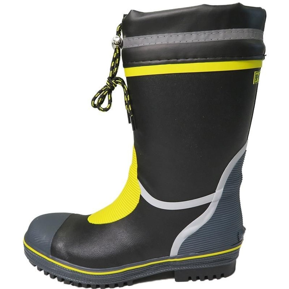 踏み抜き防止鉄板入りセーフティブーツ　ショート, ＢＫ／ＹＥ（Ｍ）, Ｍ