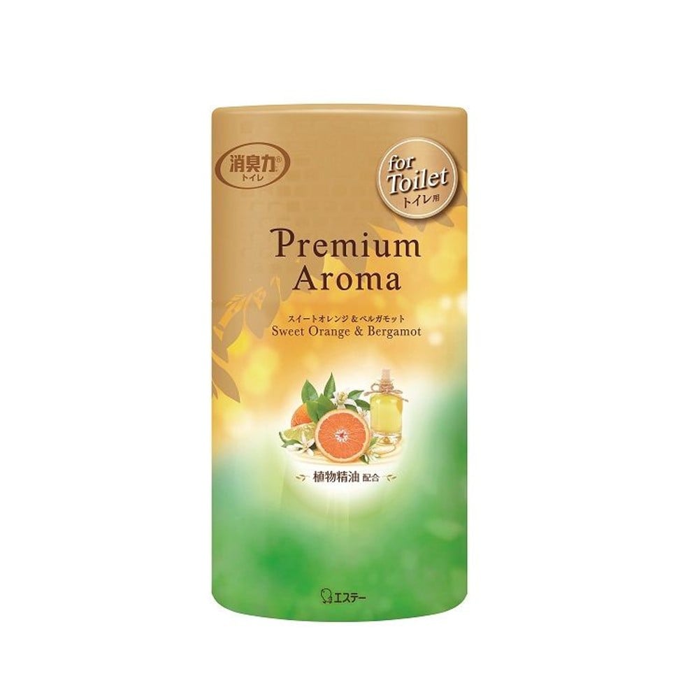 消臭力　Premium Aroma　スイートオレンジ＆ベルガモット　トイレ用, スイートオレンジ＆ベルガモット, 400ml