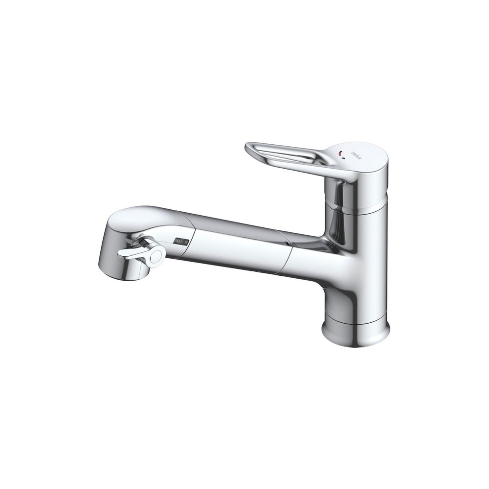 LIXIL INAX　キッチン用　浄水器内蔵シングルレバー混合水栓　RJF-1071YN　寒冷地用, シルバー, 寒冷地用