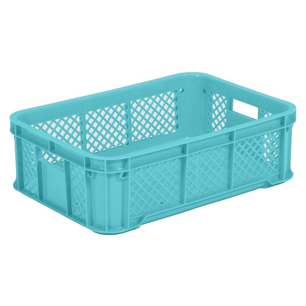 サンコー サンテナー B#25-7 ライトブルー 102455-00 &times;10個セット【メーカー直送・代引不可】【法人限定】, ライトブルー, 10P