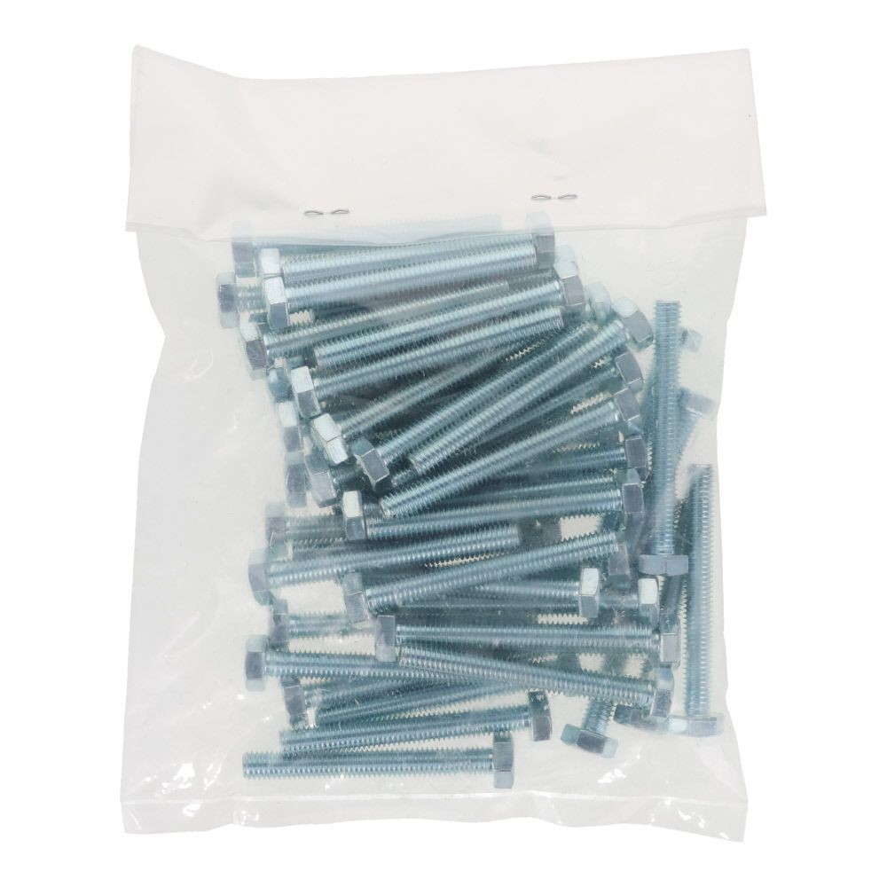 ユニクロ　六角ボルト　Ｍ６&times;５０　５０入, ボルト, M6&times;50