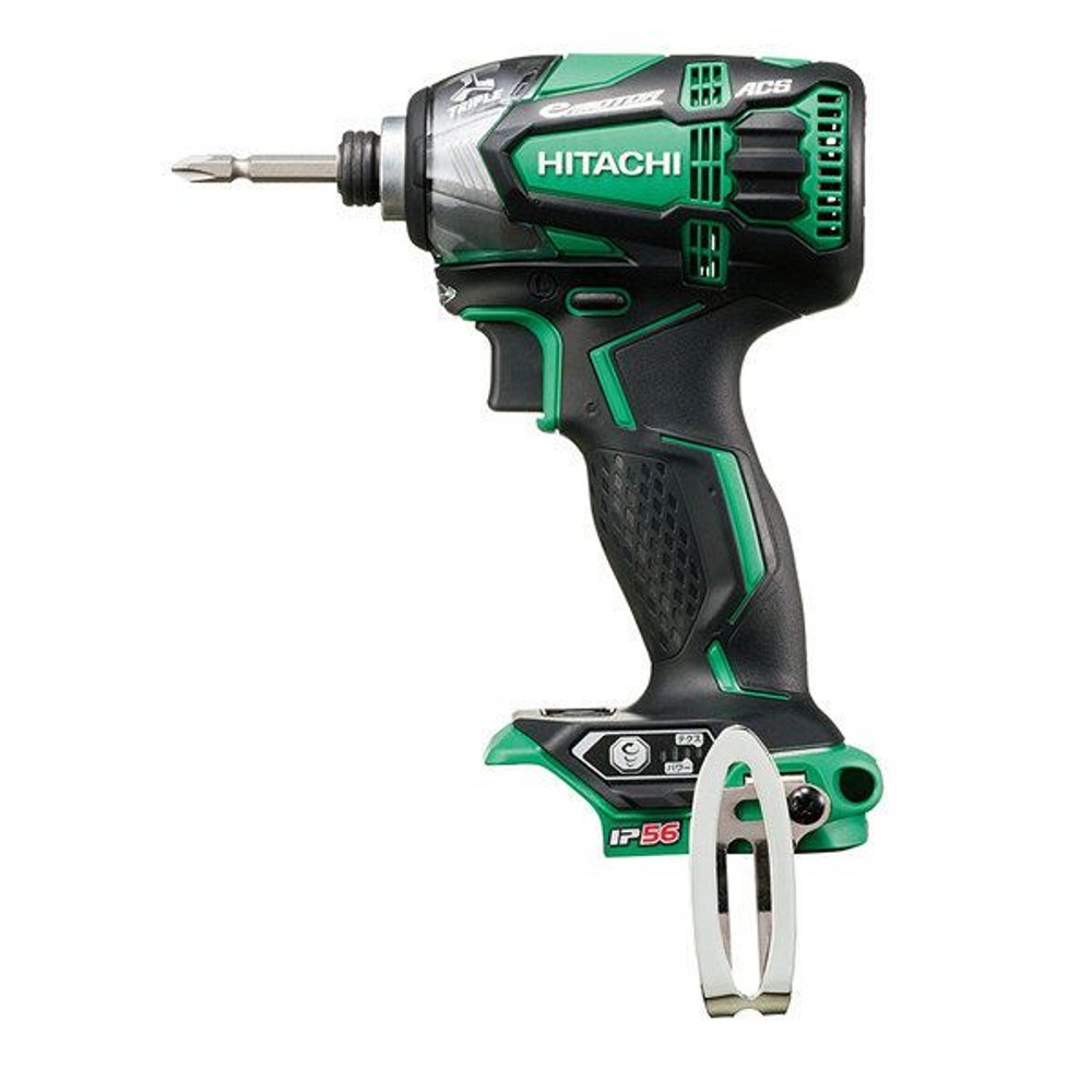 HiKOKI（ハイコーキ） 14.4Vコードレスインパクトドライバ WH14DDL2（NN）L, グリーン, 本体のみ