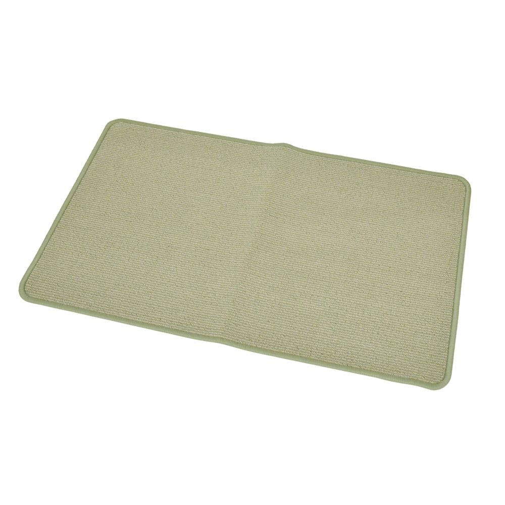 玄関マット　プレーン　５０Ｘ８０ＣＭ　グリーン, グリーン, 50×80cm