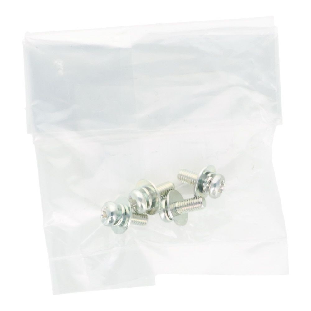 座金組込ネジ　Ｐー３　ユニクロ　Ｍ３&times;８　４本入, ねじ, M3&times;8