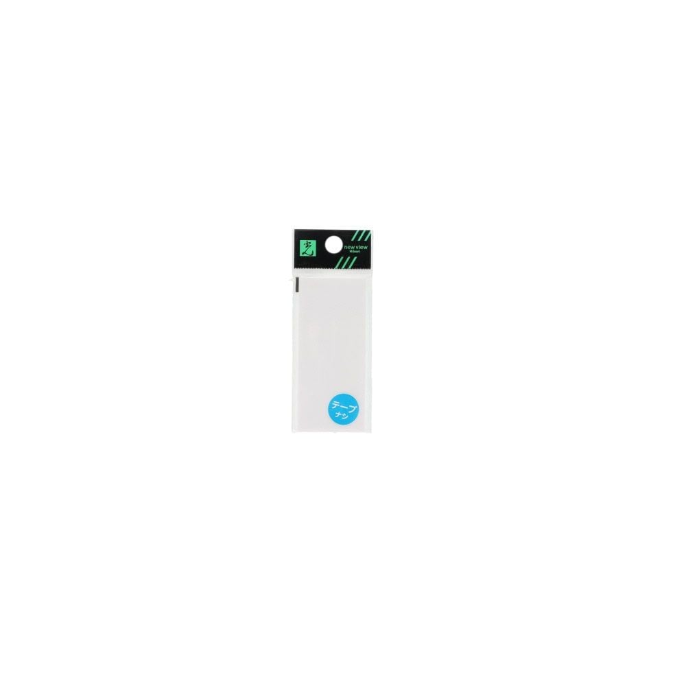 光　サインプレート　無地板　テープ無し　３５&times;８０ｍｍ, 白, 1個入り