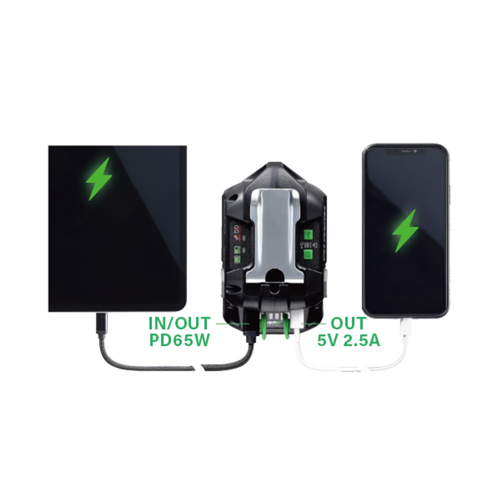 HiKOKI　ＵＳＢ対応充電器ＵＣ１８ＤＡ（ＮＭ）, ブラック, UC18DA(NM)