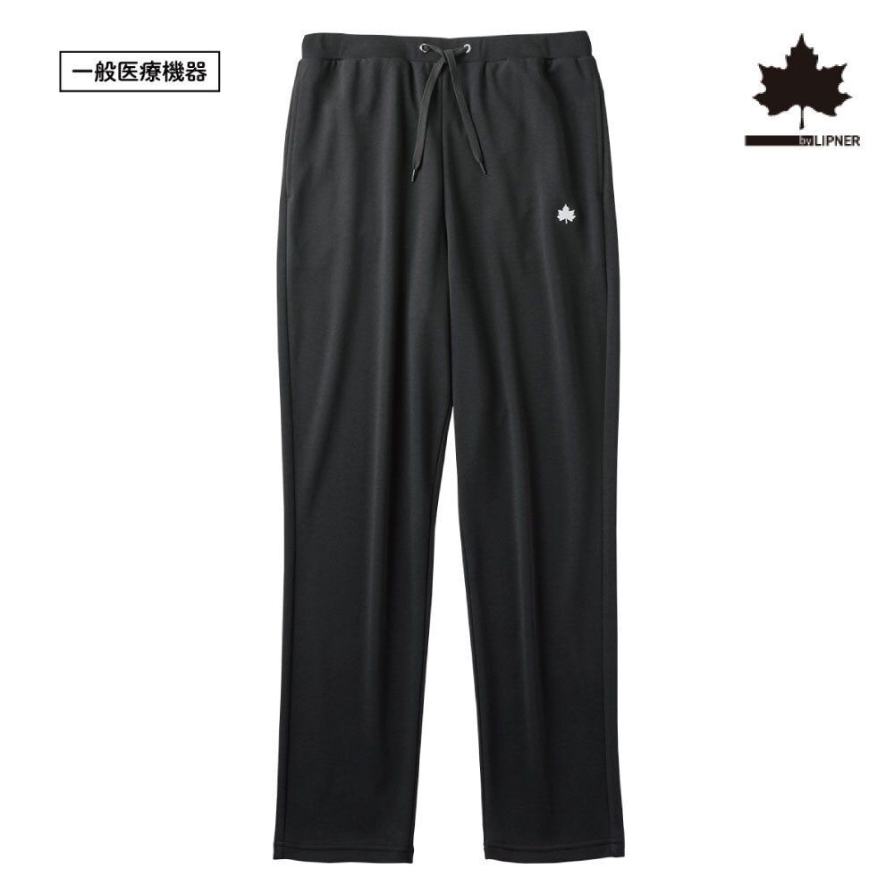 LOGOS by LIPNER リカバリーパンツ　ブラック, ブラック, Mサイズ