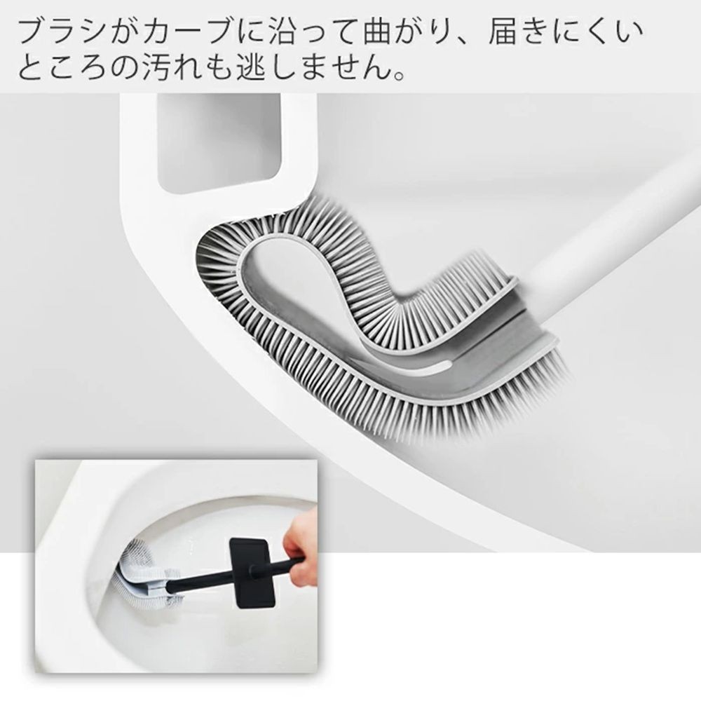 ティディ tidy プラタワフォートイレ コンパクト ブラック, ブラック, 幅66mm&times;奥行66mm&times;高さ330mm