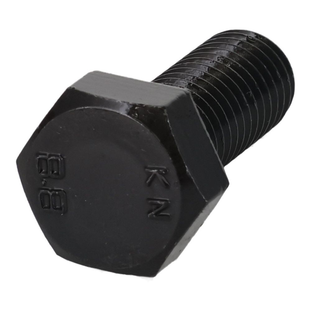 ８．８生地　六角ボルト　１２&times;３０ｍｍ　２０入, 黒, 20個入り