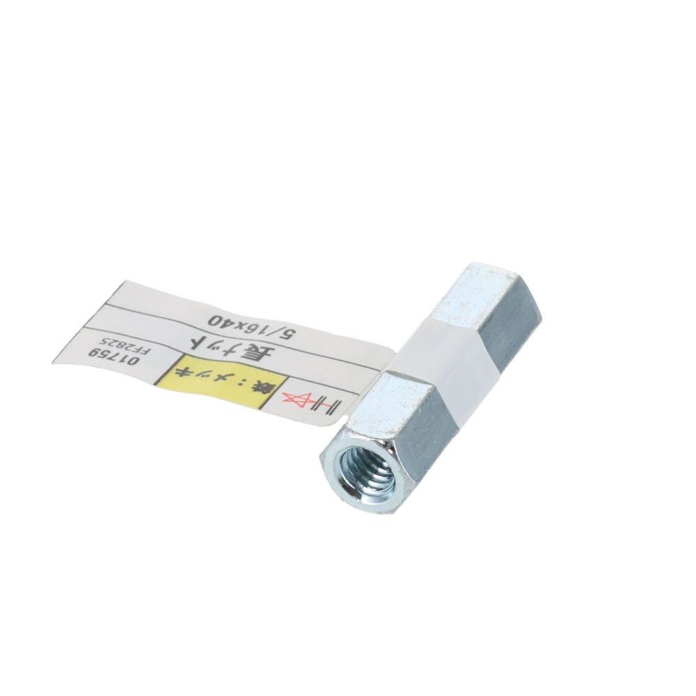 ＤＡＩＤＯＨＡＮＴ　ユニクロ　長ナット　５／１６&times;４０, シルバー, 1本入り