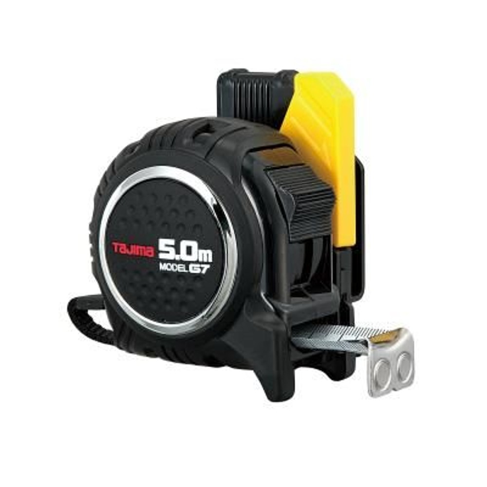 TAJIMA（タジマ）　G7 25mm幅5.0m セフマグ 尺相当　SFG7LM2550S, ブラック, 5m