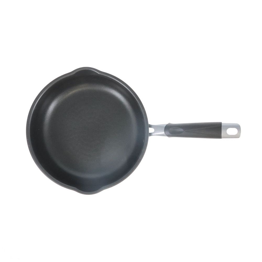 ウィザ WIZ'A　焦げ付にくいＩＨ深型フライパン, シルバー(22), 22cm