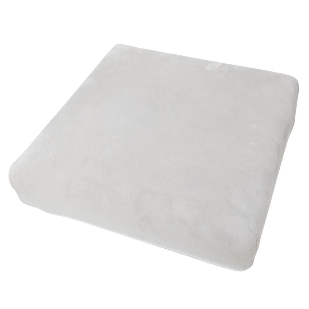 WIZ'A ウイザ　低反発フロアクッション, グレー, 約42&times;42&times;11cm