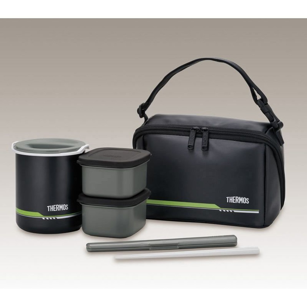 サーモス　保温弁当箱ＤＢＱー502　マッドブラック, その他カラー１, その他サイズ１