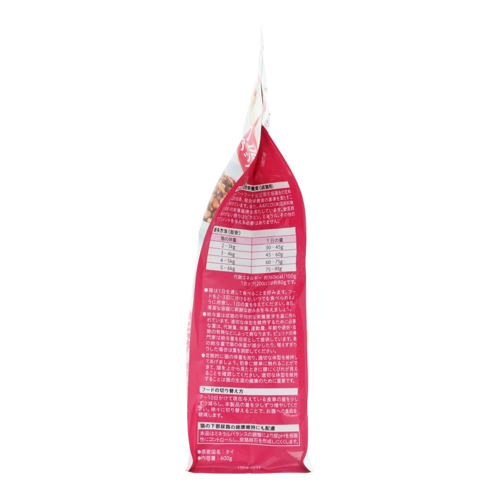 モンプチバッグ　毛玉ケア　５種のブレンド　６００ｇ, 毛玉ケア, 600g