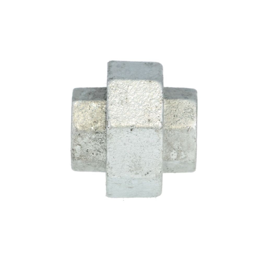 鋼管継手　ユニオン　Ｕ　３/８, シルバー, U3/8