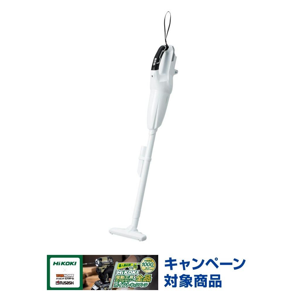 HiKOKI（ハイコーキ）18V コードレスクリーナー R18DC (NN) , ホワイト, 本体のみ
